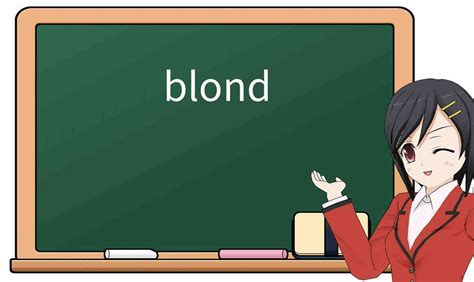 blond englisch|blond bedeutung.